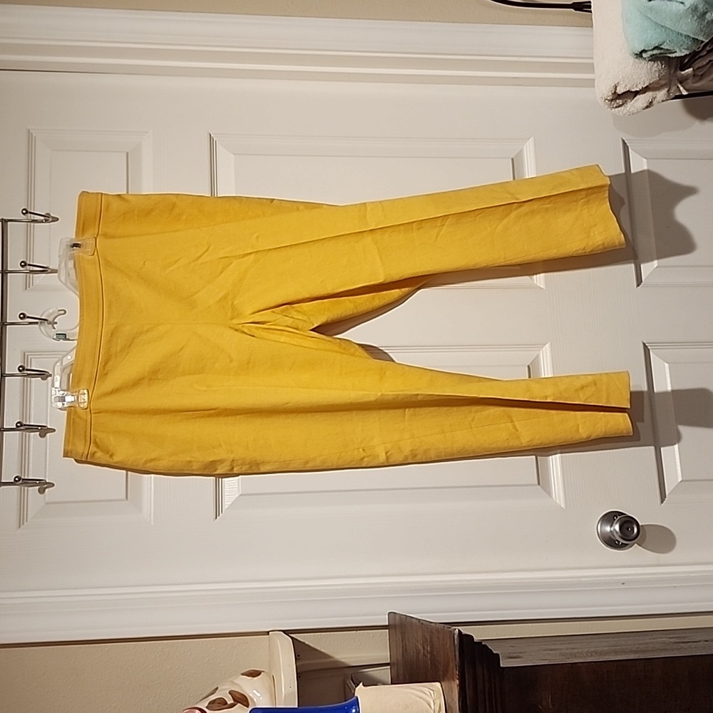 Women's yellow pants size 16 by Doncaster